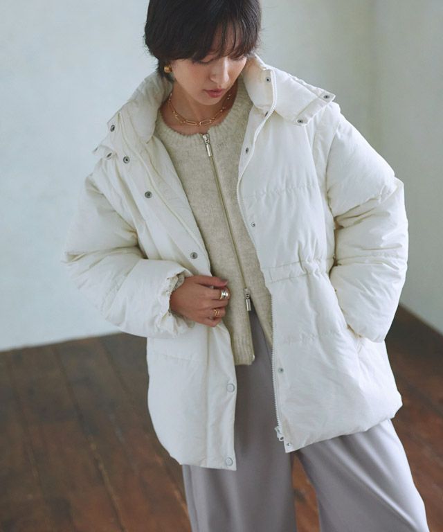 166cm / アイボリー / M