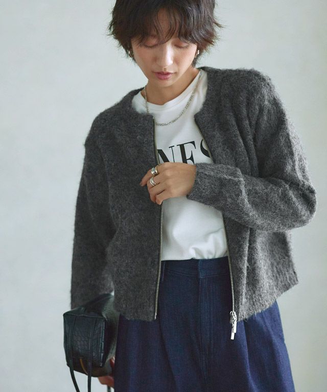 166cm / チャコール / M