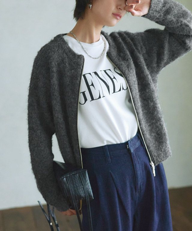 166cm / チャコール / M