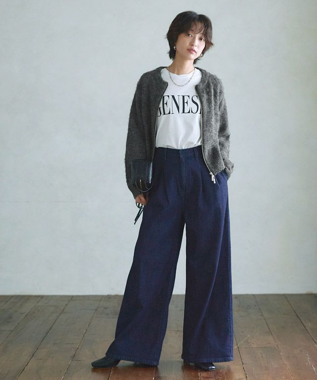 166cm / チャコール / M