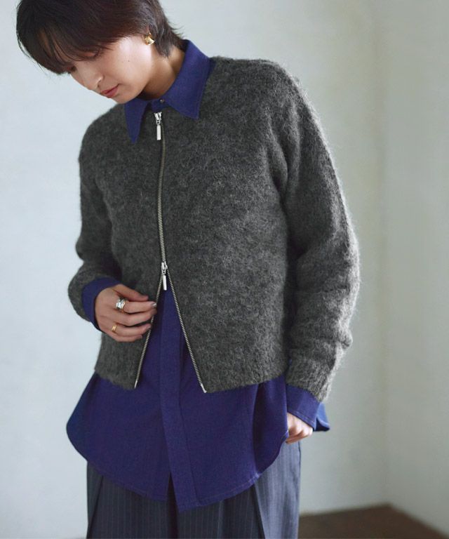 166cm / チャコール / M