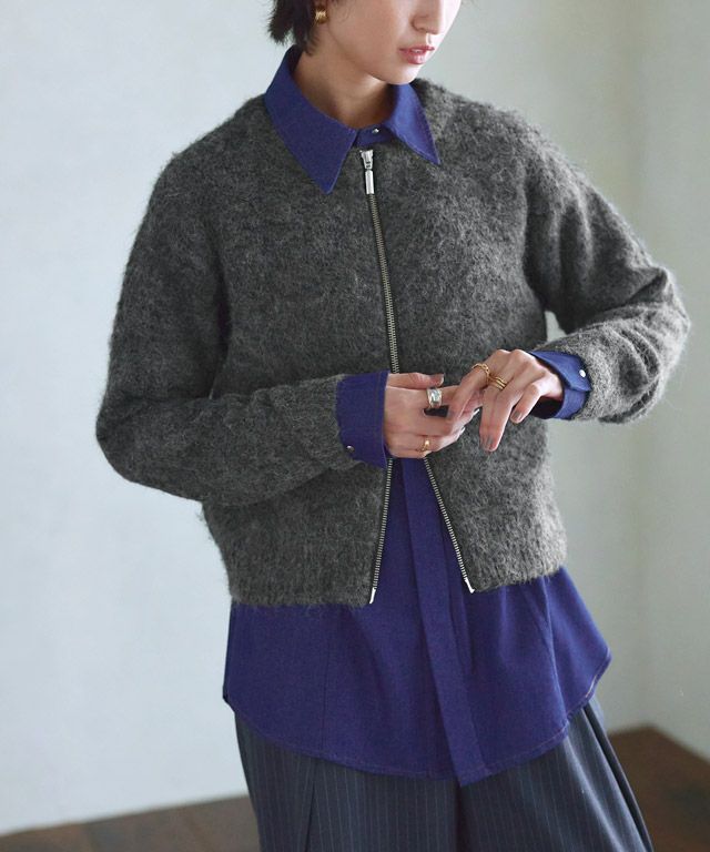 166cm / チャコール / M