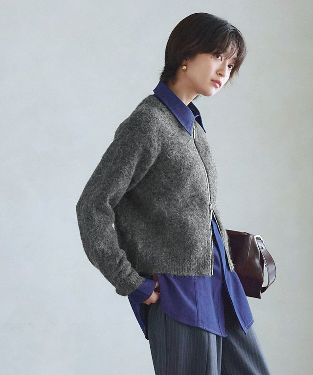 166cm / チャコール / M