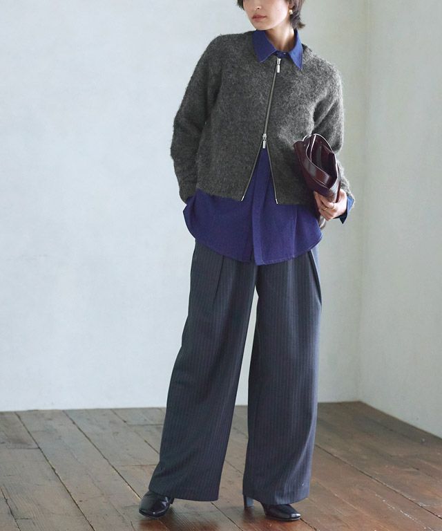 166cm / チャコール / M