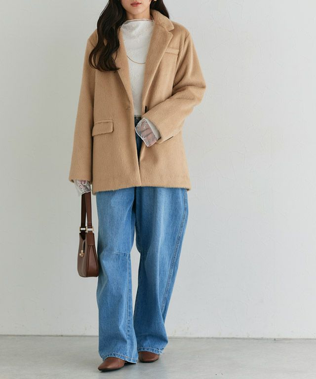 160cm / レース / アイボリー / M