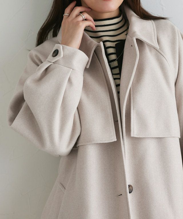 167cm / 杢ライトグレージュ / M