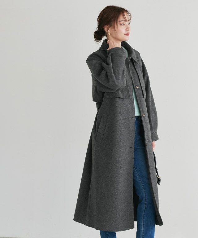 167cm / 杢チャコール / M