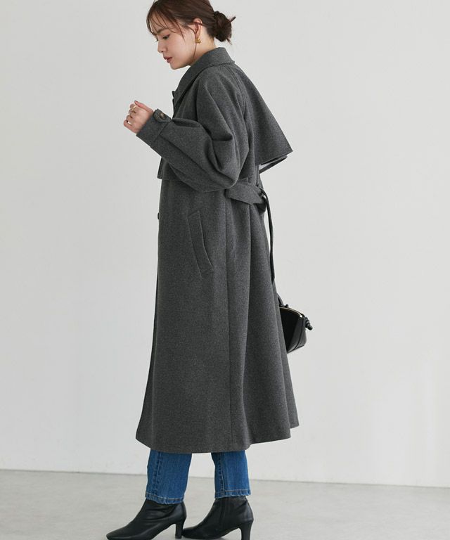 167cm / 杢チャコール / M