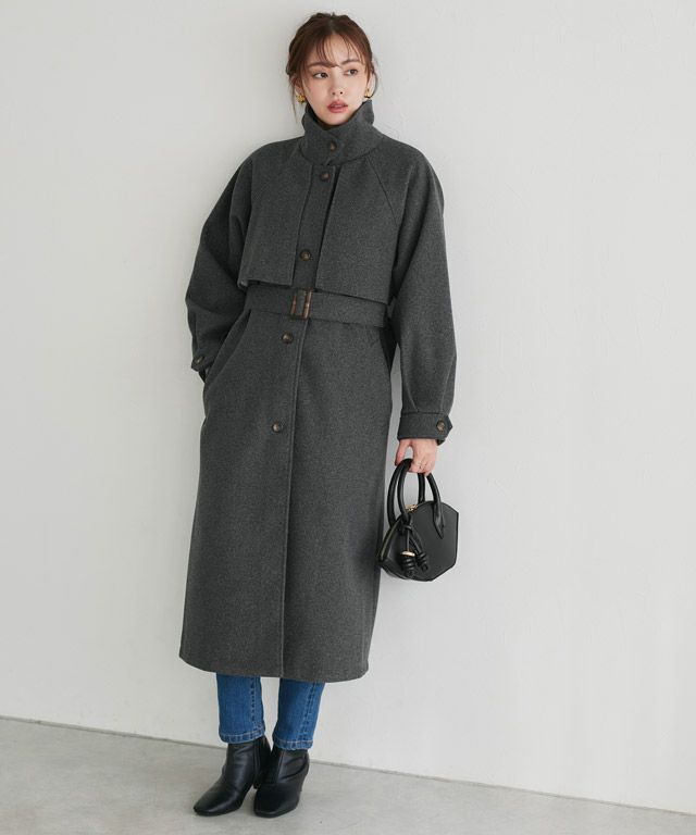 167cm / 杢チャコール / M