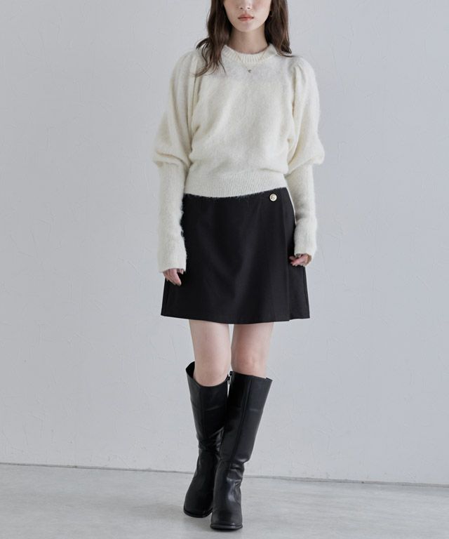 160cm / アイボリー / F