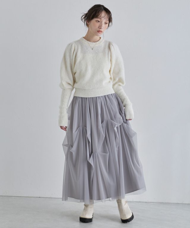 160cm / アイボリー / F