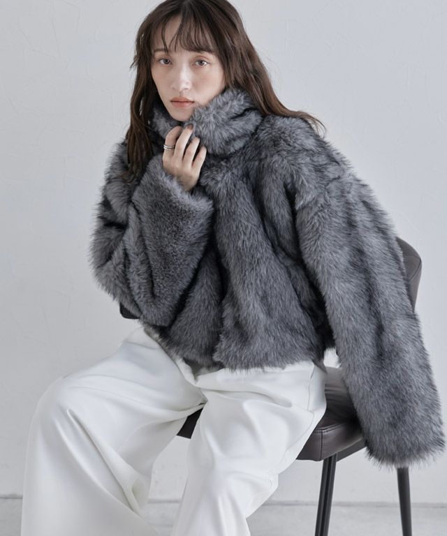 160cm / グレー / F