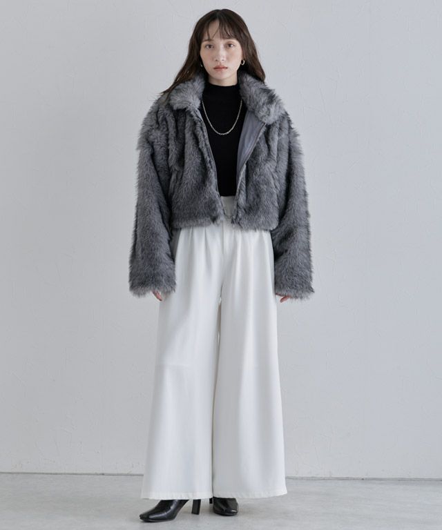 160cm / グレー / F