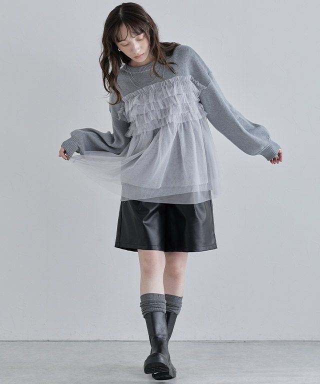 160cm / グレー / M