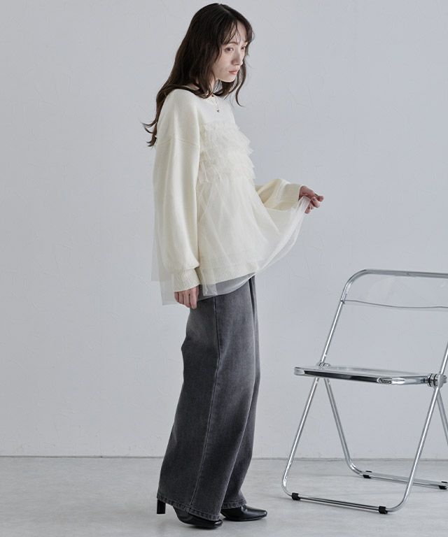 160cm / アイボリー / M