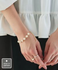 パールチェーンブレスレット