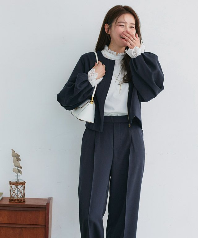 166cm / ネイビー / M