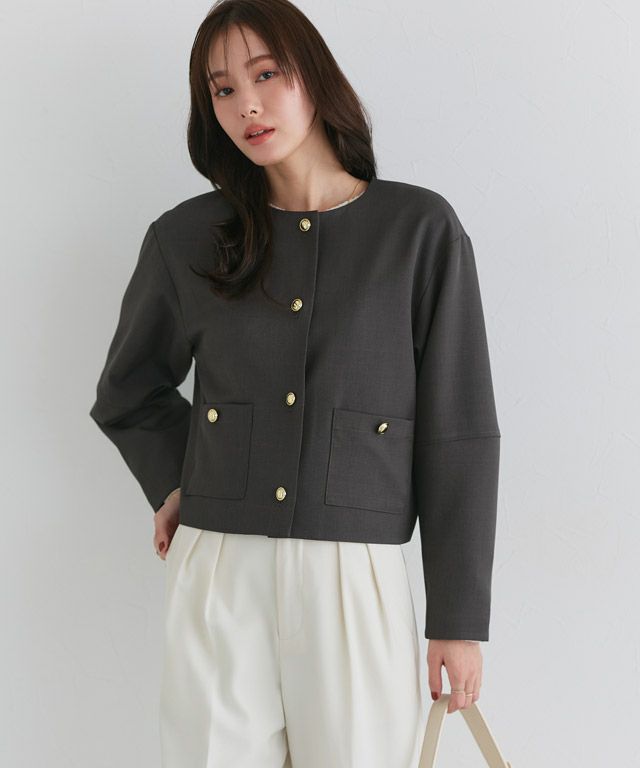 167cm / チャコール / M