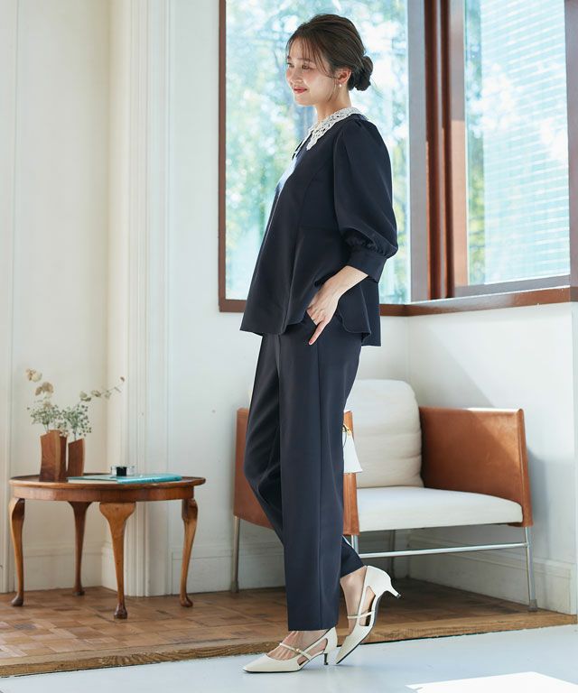 166cm / レース / ネイビー / M