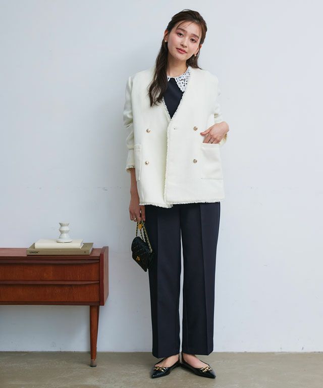 166cm / レース / ネイビー / M