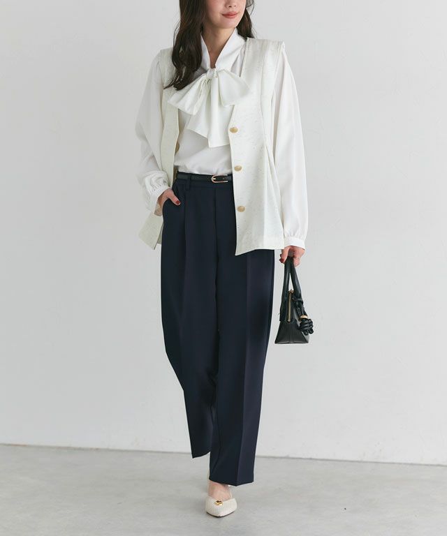 167cm / レース / ネイビー / M