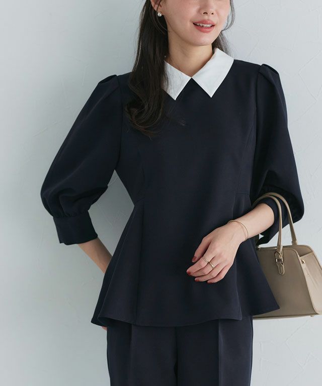 167cm / 無地 / ネイビー / M