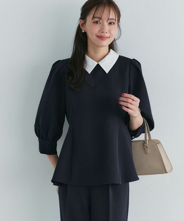 167cm / 無地 / ネイビー / M