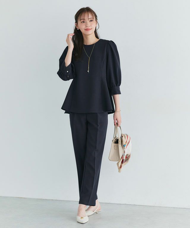 167cm / 無地 / ネイビー / M