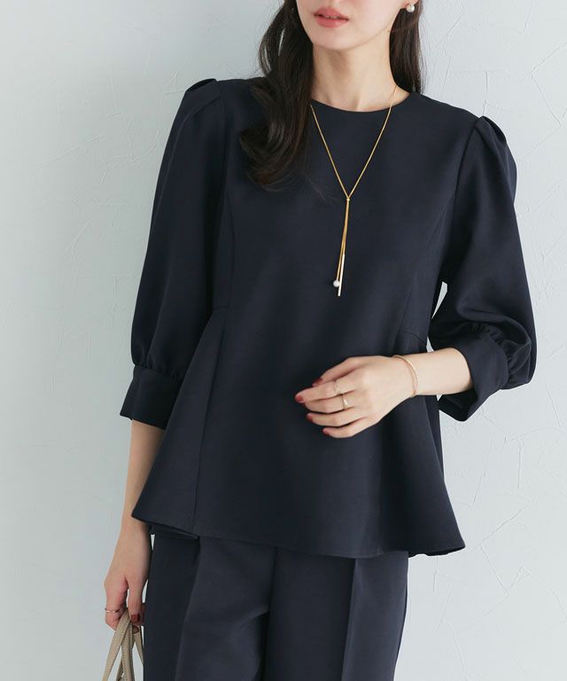 167cm / 無地 / ネイビー / M