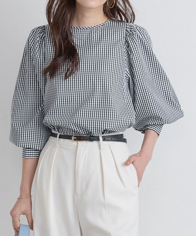 166cm / チェック / ブラック / M