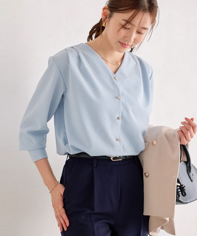 166cm / ライトブルー / M