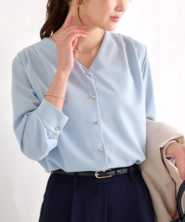 166cm / ライトブルー / M