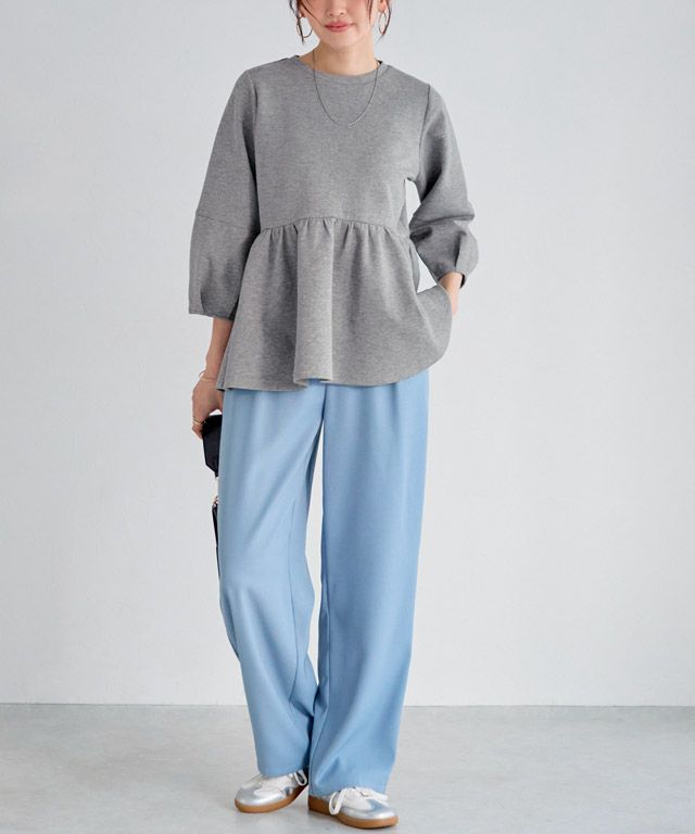 166cm / 杢グレー / B / M