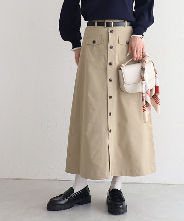 163cm / ベージュ / M