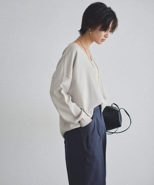 166cm / ライトグレージュ / M