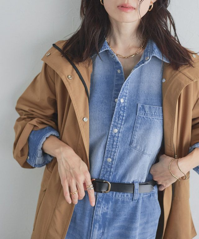 163cm / サックス / M