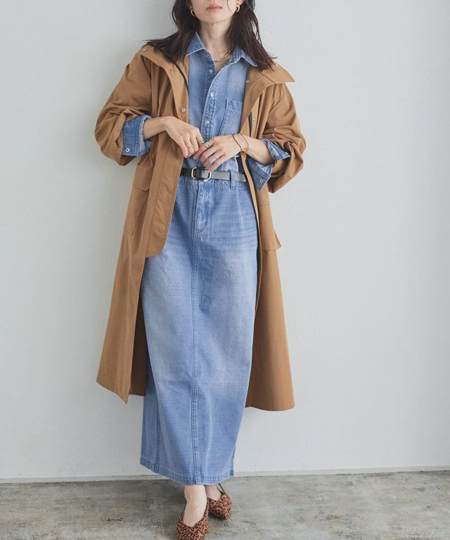 163cm / サックス / M