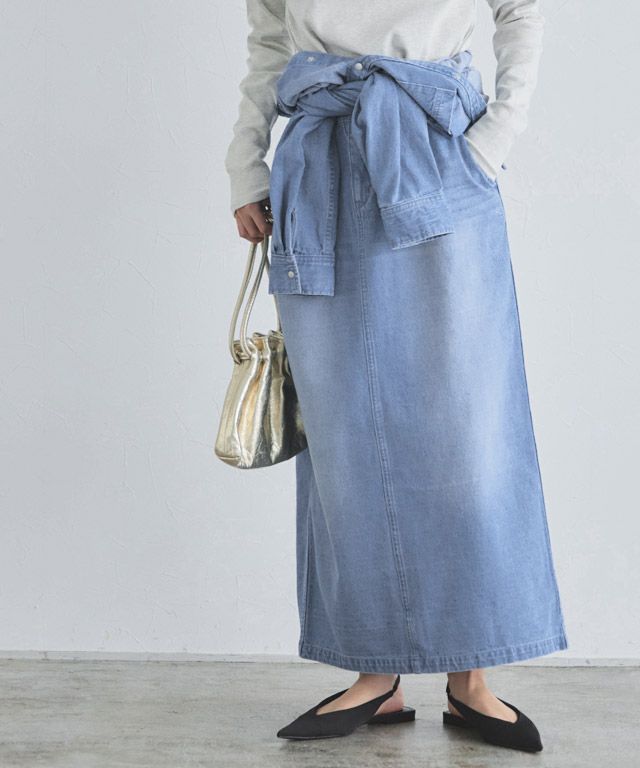 166cm / サックス / M