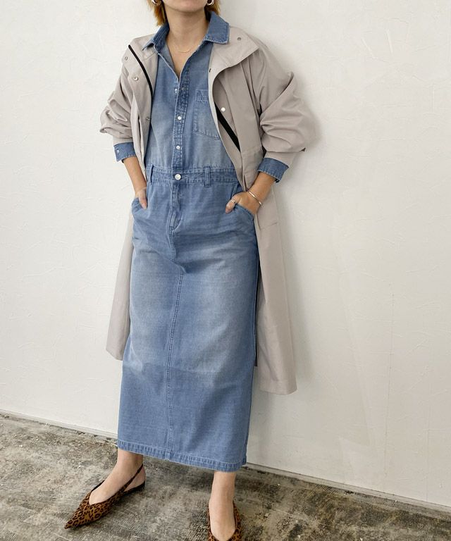 166cm / サックス / M