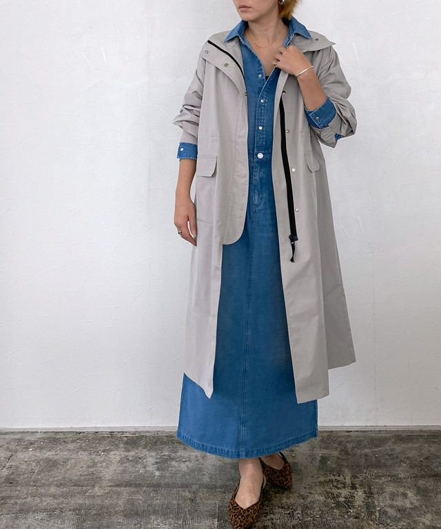 166cm / グレージュ / M