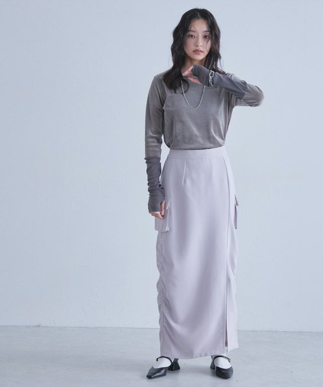 163cm / チャコール / F