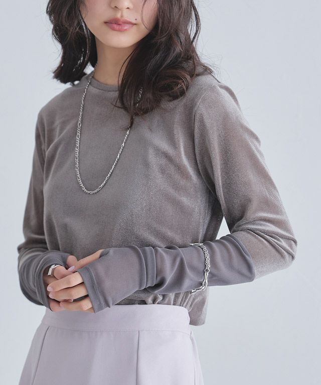 163cm / チャコール / F