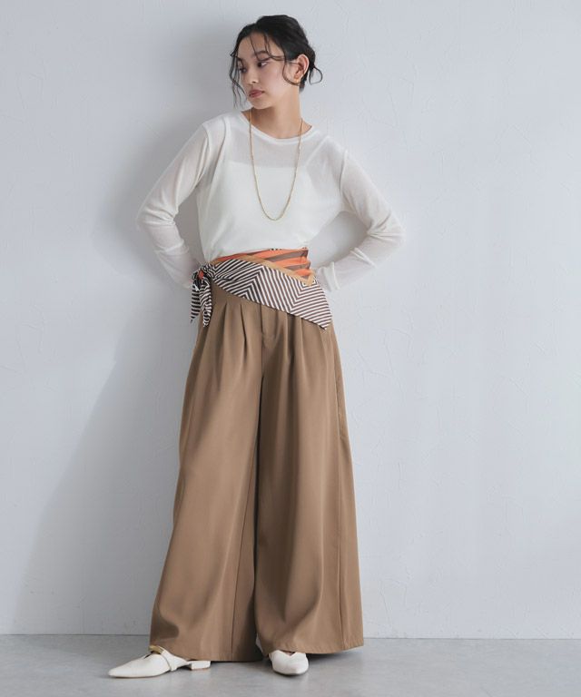 163cm / オフホワイト / F