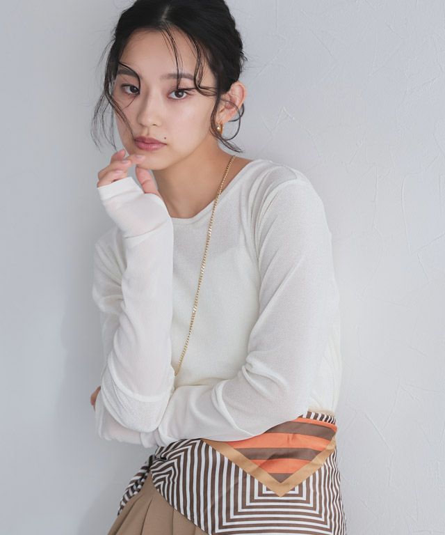 163cm / オフホワイト / F