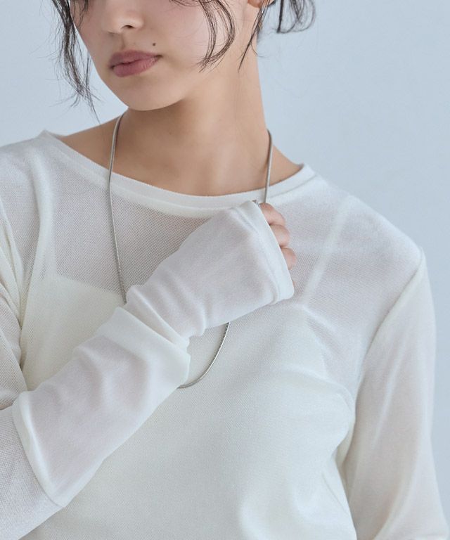 163cm / オフホワイト / F