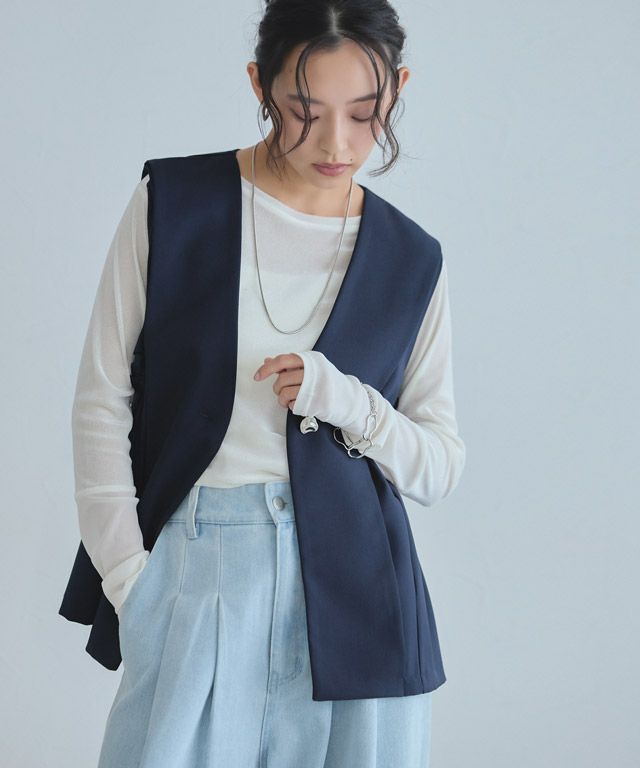 163cm / オフホワイト / F