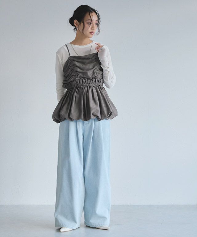 163cm / オフホワイト / F