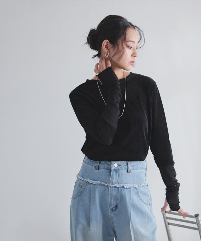 163cm / ブラック / F