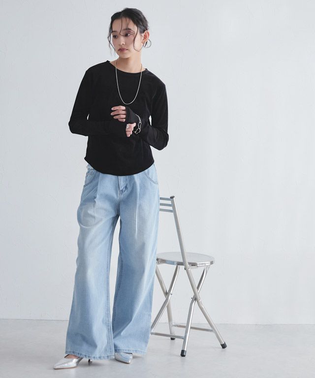 163cm / ブラック / F