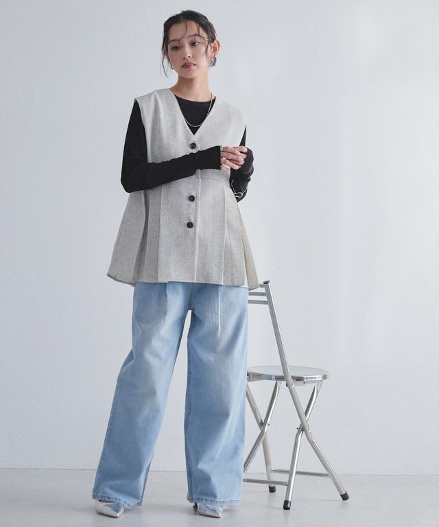 163cm / ブラック / F